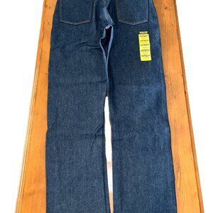 Men’s Legendary Gold VF Jeanswear Size 35x30 Blue Denim 5 Pocket Jeans Made USA